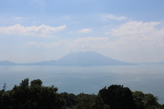 中茶屋公園からの桜島④