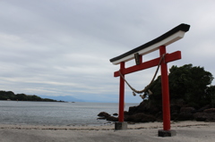 菅原神社の鳥居（前姿）