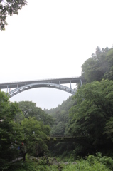 高千穂大橋と神橋（しんばし）