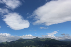 南阿蘇の空と雲
