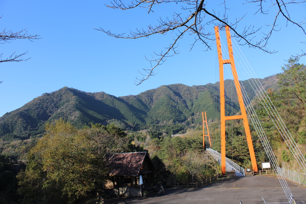 すきむらんどの吊り橋⑦