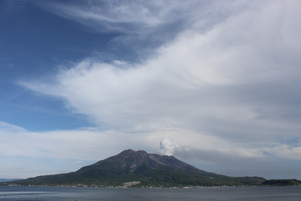 仙巌園から望む桜島④