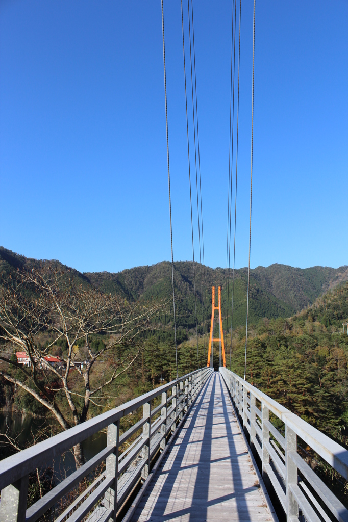 すきむらんどの吊り橋④