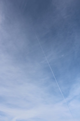 飛行機雲②