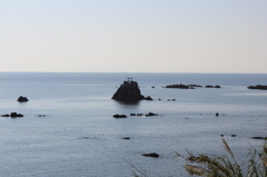 海に浮かぶ鳥居