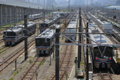 北陸線の電車たち