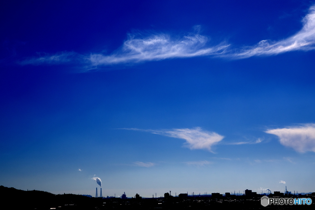 2032雲模様４温かい冬の日