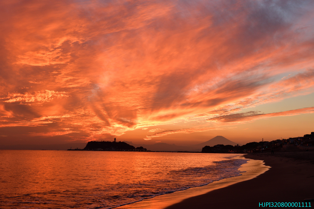 江ノ島の夕景⑧