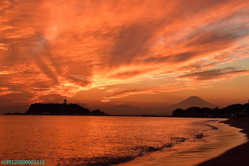 江ノ島の夕景⑦