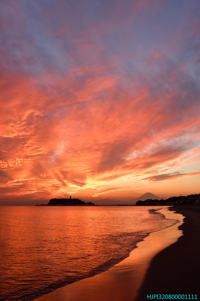 江ノ島の夕景⑨