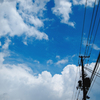 電柱が無くなるというのも何か寂しい。