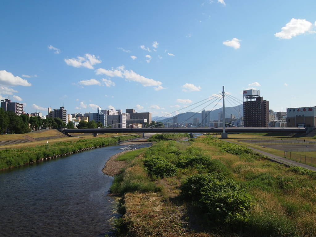 豊平川！