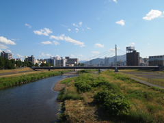 豊平川！