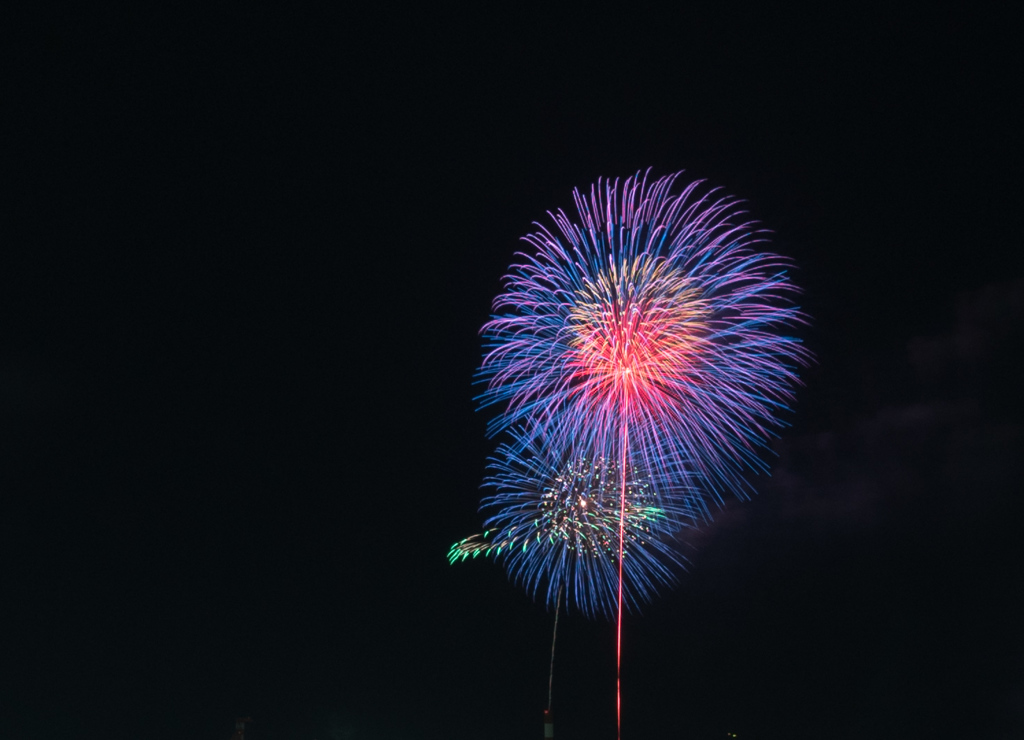 夏の花火④