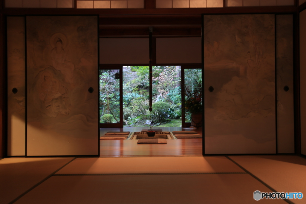 囲炉裏のある風景