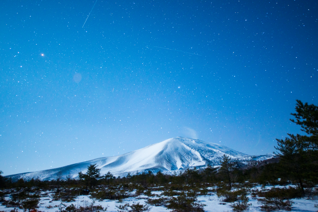 降り注ぐ流星