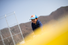 A child and holiday！