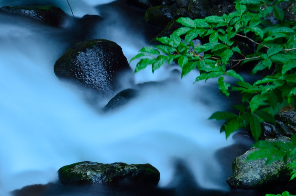 川が雲