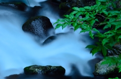 川が雲