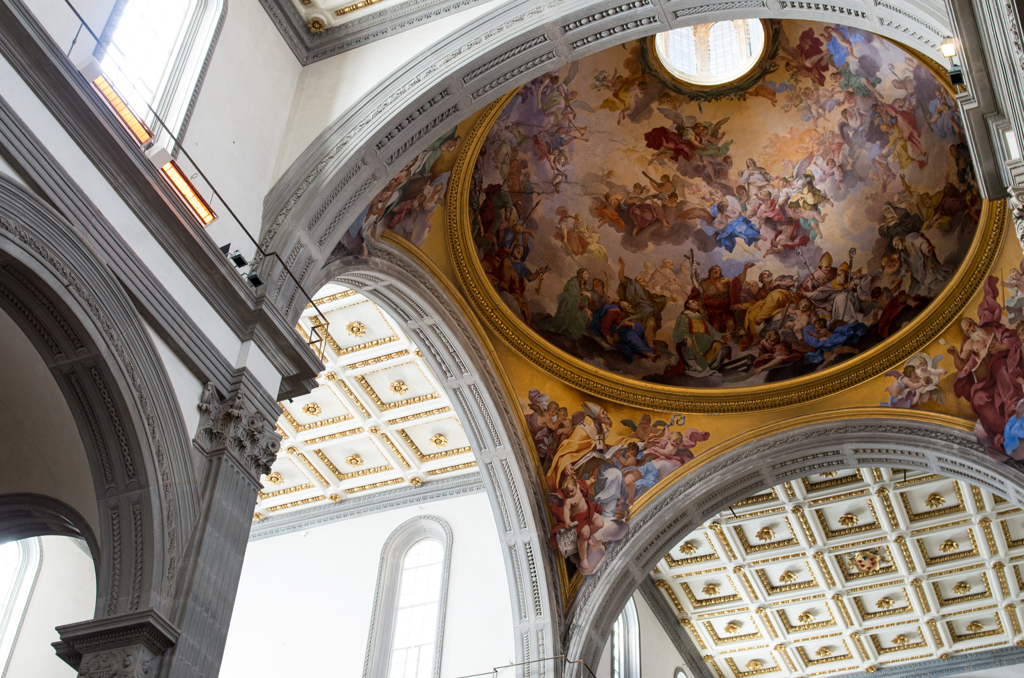 サンロレンツォ教会　天井画