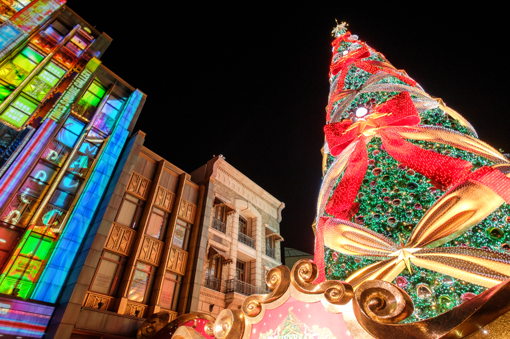 USJ クリスマスツリー　グリーン