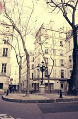 パリの小さな広場