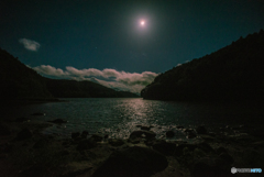 小野川湖の月光