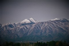 母なる山を仰ぐ