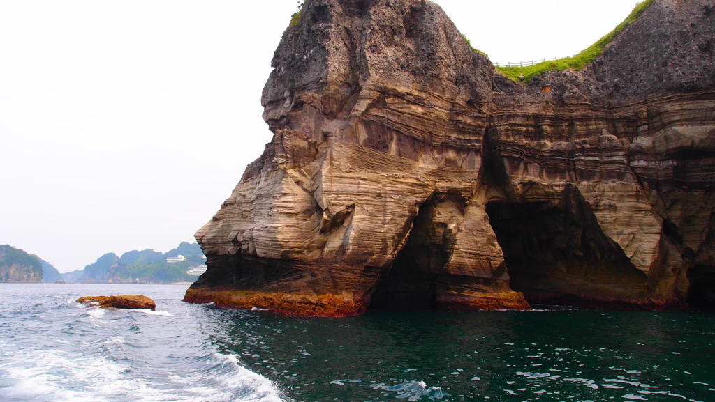 堂ヶ島遊覧船から