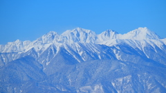 穂高の山々