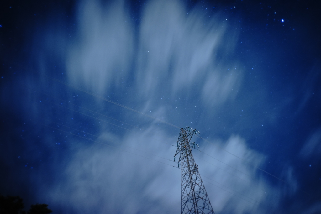 星空撮影教室にて