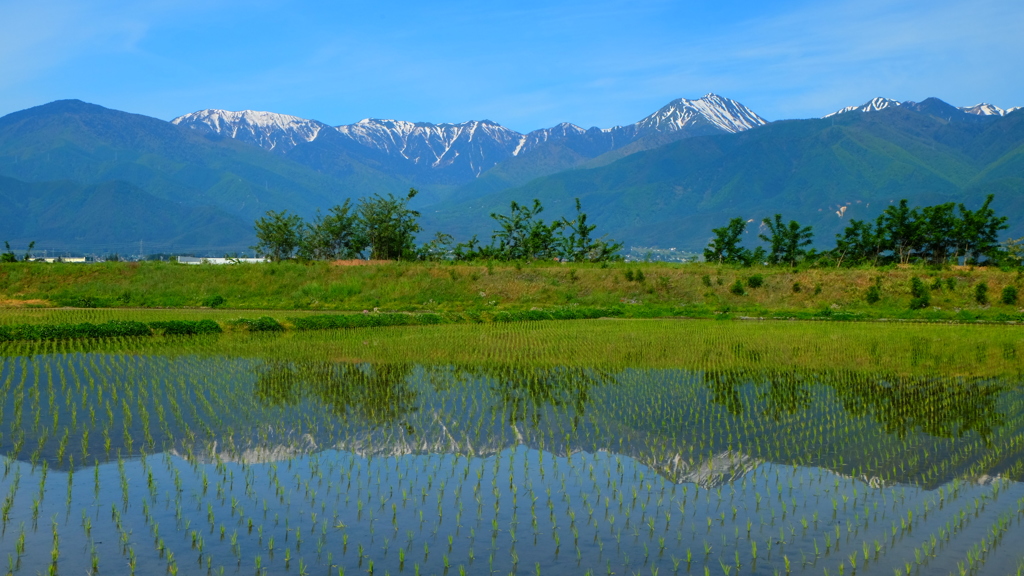 常念六景　５
