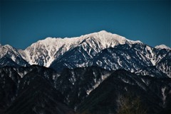 餓鬼岳春景