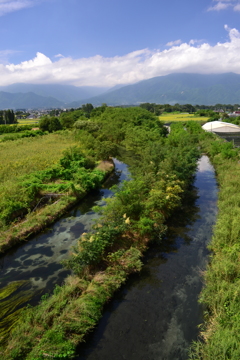 湧き水は流れる