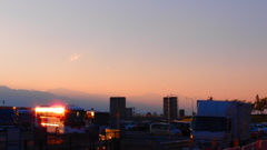 SAの夕暮れ