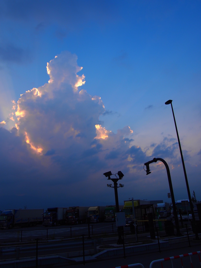 入道雲の夏