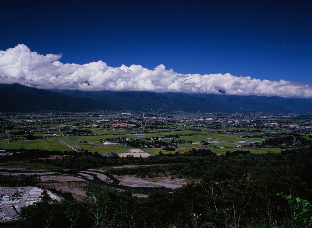 懐かしの夏空　(フィルムの残像)