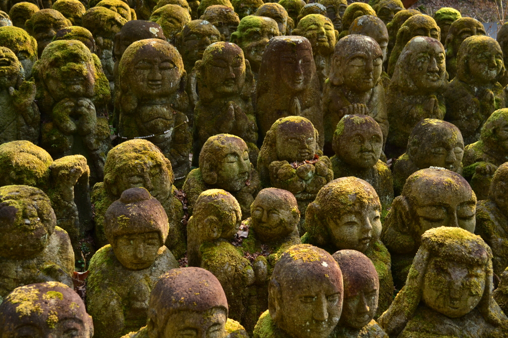石仏　愛宕念仏寺
