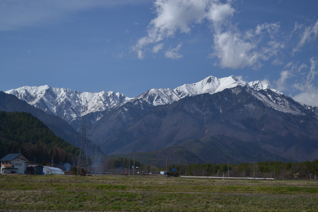 爺が岳遠望