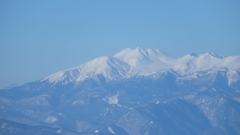 うっすら乗鞍岳