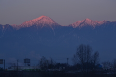 安曇野の朝