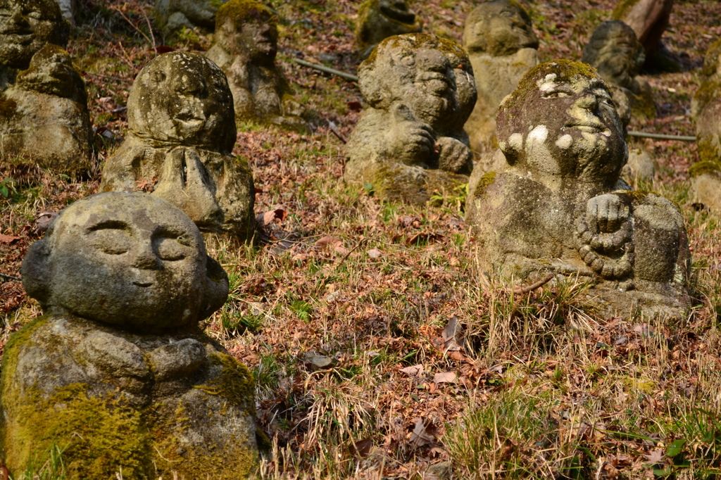 石仏　愛宕念仏寺