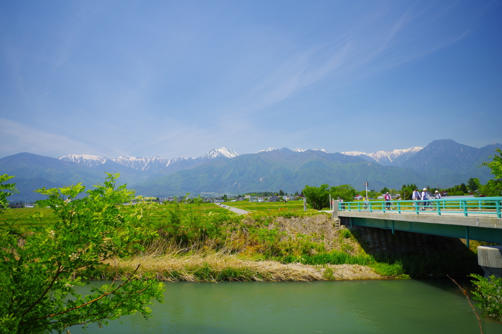 安曇野初夏