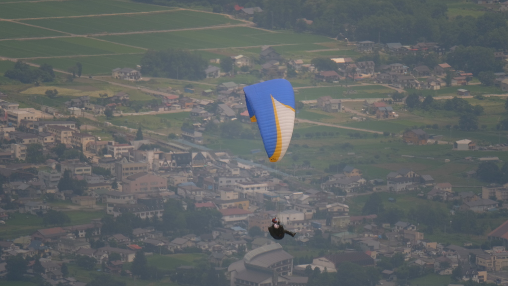 空を舞う　２　　　パラグライダー