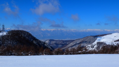 北アルプス全景