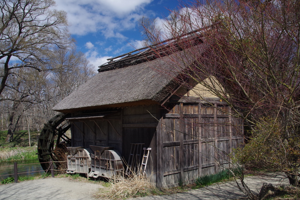 水車小屋　安曇野七景