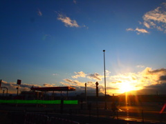 夕暮れ２