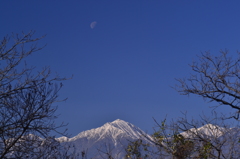 碧空と常念岳