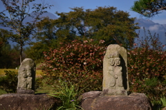 道祖神の秋　（秋の安曇野　５）