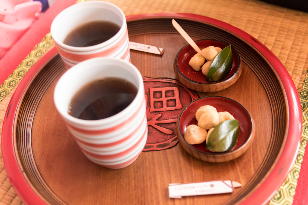 後楽園にて(寒い時にはこれだね～)